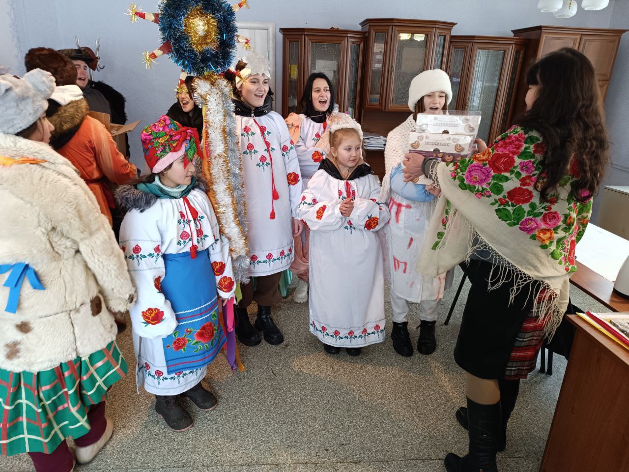 Зимние Святки прошли в Вольновском ТУ поселения.